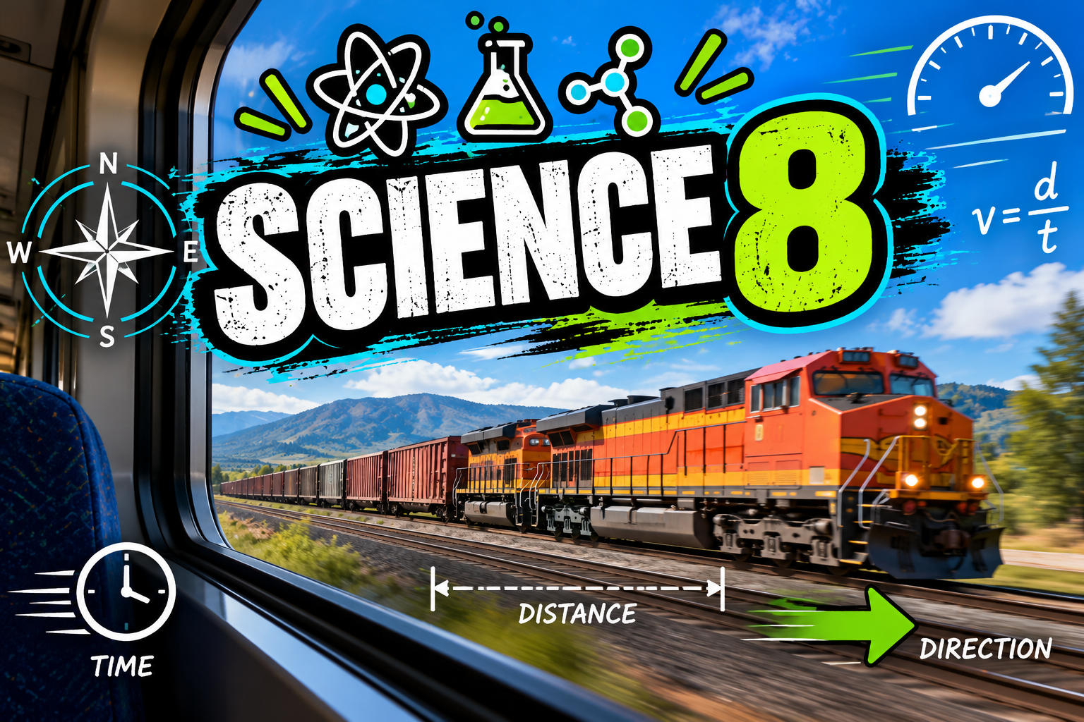 🚂 Think Like a Scientist! Using C.E.R. to Explain Position and Motion